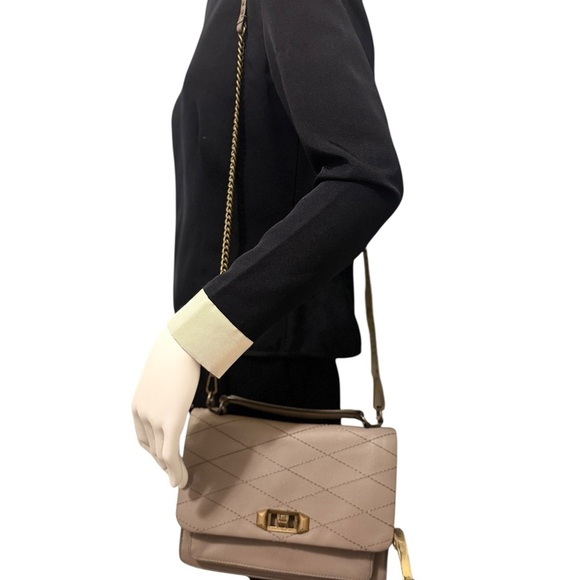 $295 NWT REBECCA MINKOFF JE T'AIME MEDIUM QUILTED LEATHER CROSSBODY Quilte Bag - Picture 2 of 15